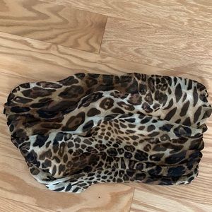 Cheetah Print Crop Top